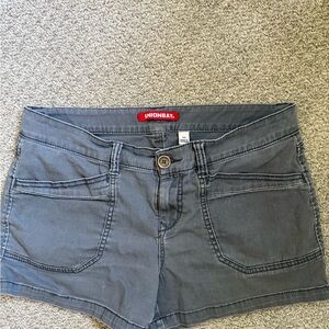 UNIONBAY Women's Charcoal Jean Shorts